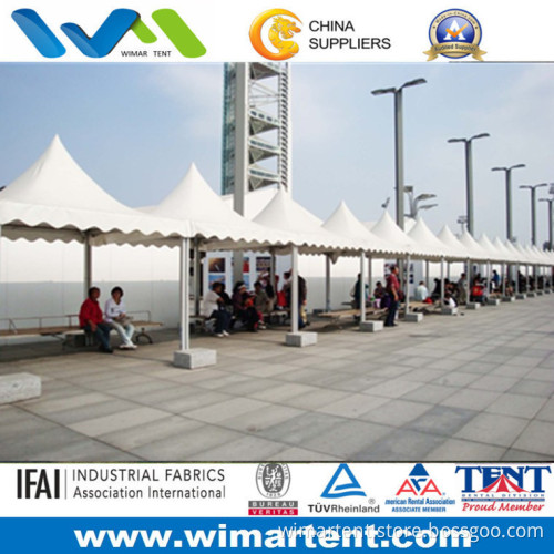 3mx3m Aluminum PVC Pagoda Tent Combin Together for Walkway